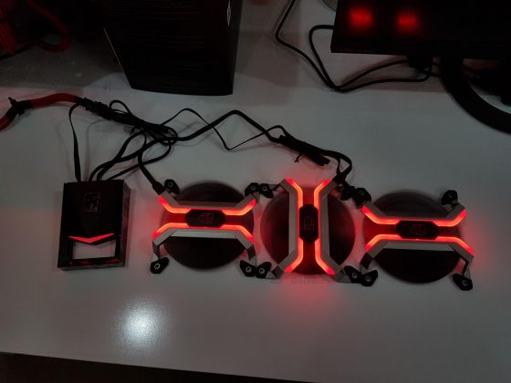 MF120 RGB Fans lights Meteor Mode