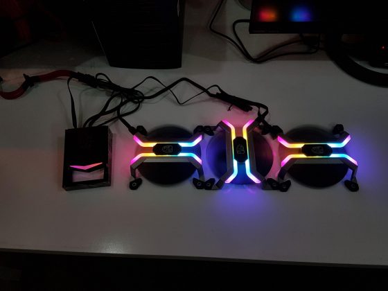 MF120 Neon Mode lights