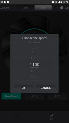 Deepcool GamerStorm MF120 multiple speed option