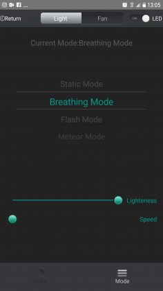 Deepcool GamerStorm MF120 breathing mode