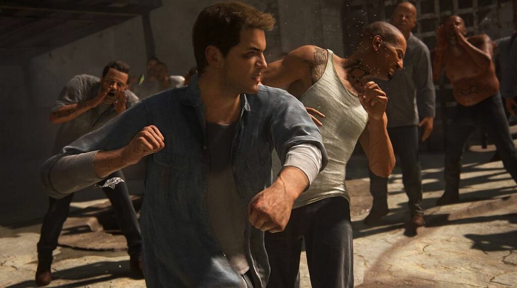 Prison Fight In Uncharted 4