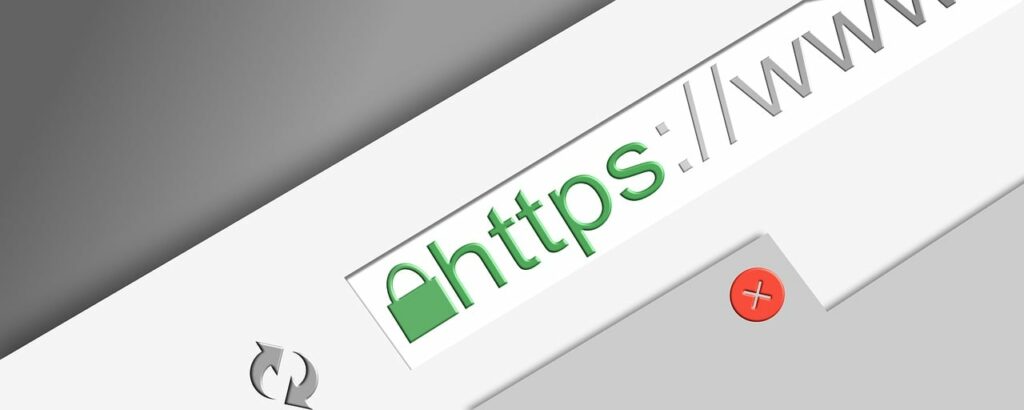 HTTPS web address