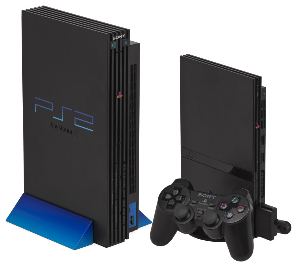 PS2 Bulky And Slimmer Version