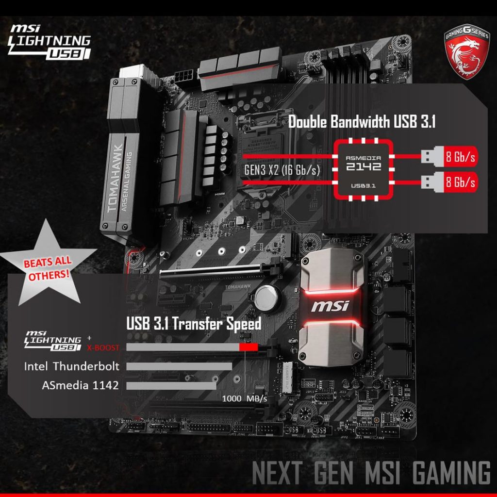 MSI Z270 Tomahawk Arsenal