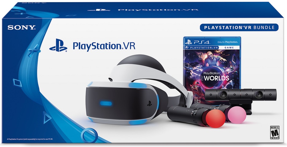 sony playstation virtual reality bundle