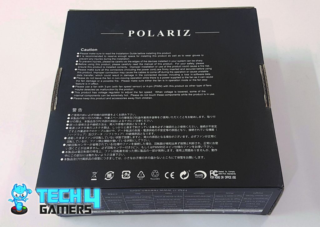Polariz RFC-04 Packaging and Contents