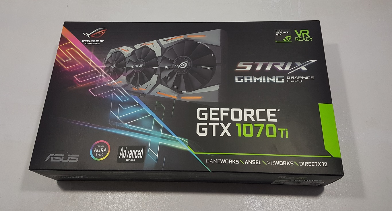 ASUS GeForce GTX 1070Ti Strix A8G Review