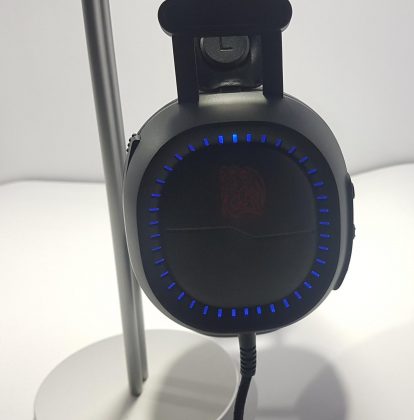 Shock Pro Gaming Headset Blue Lighting