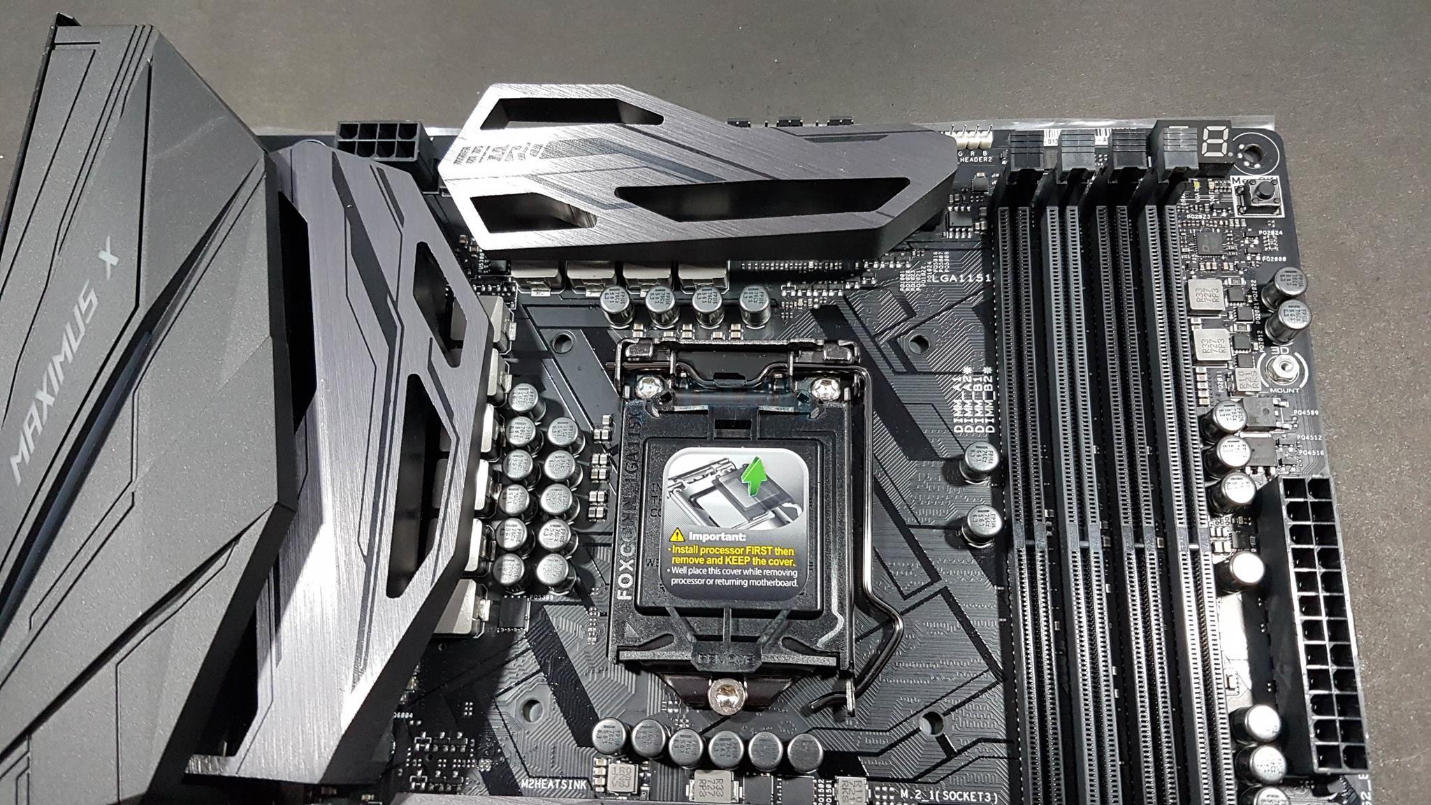 asus hero x CPU Socket 