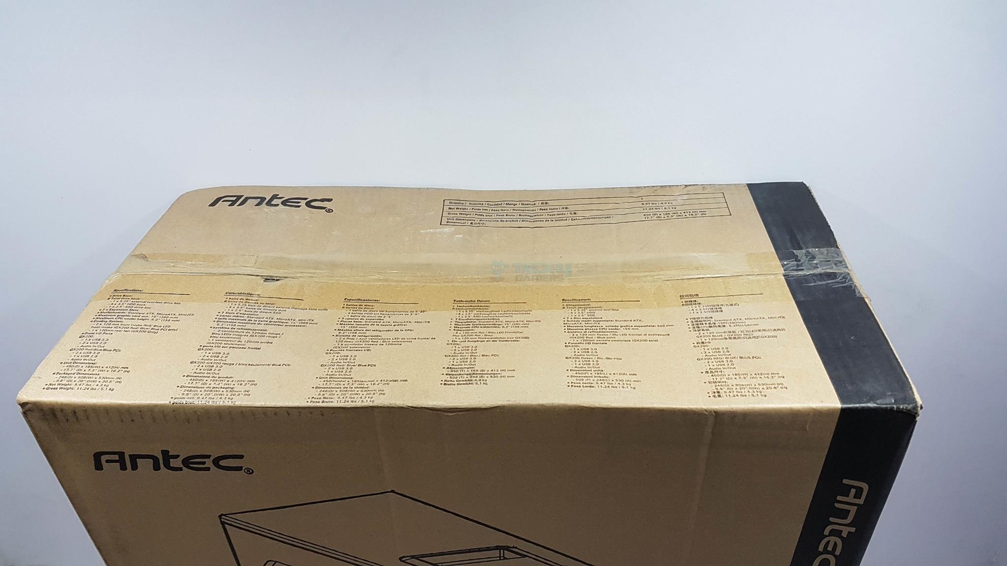 GX 200 Blue Top Side Packaging 