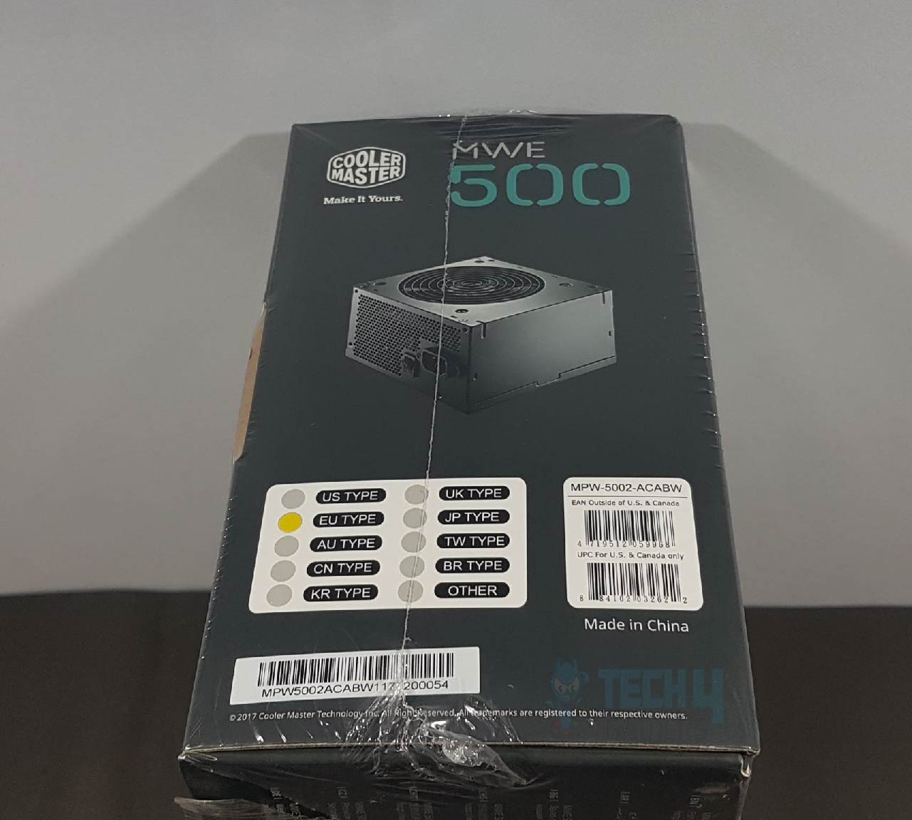 MWE 500 Front Packaging