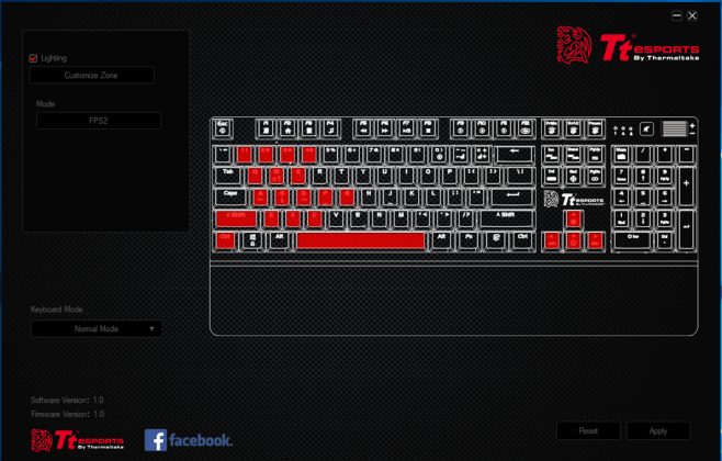 challenger gaming - keyboard (Color)