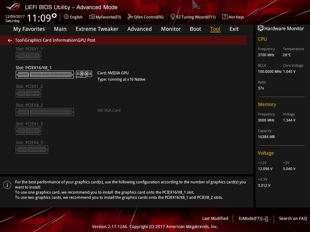 asus rog maximus x hero Exit Menu