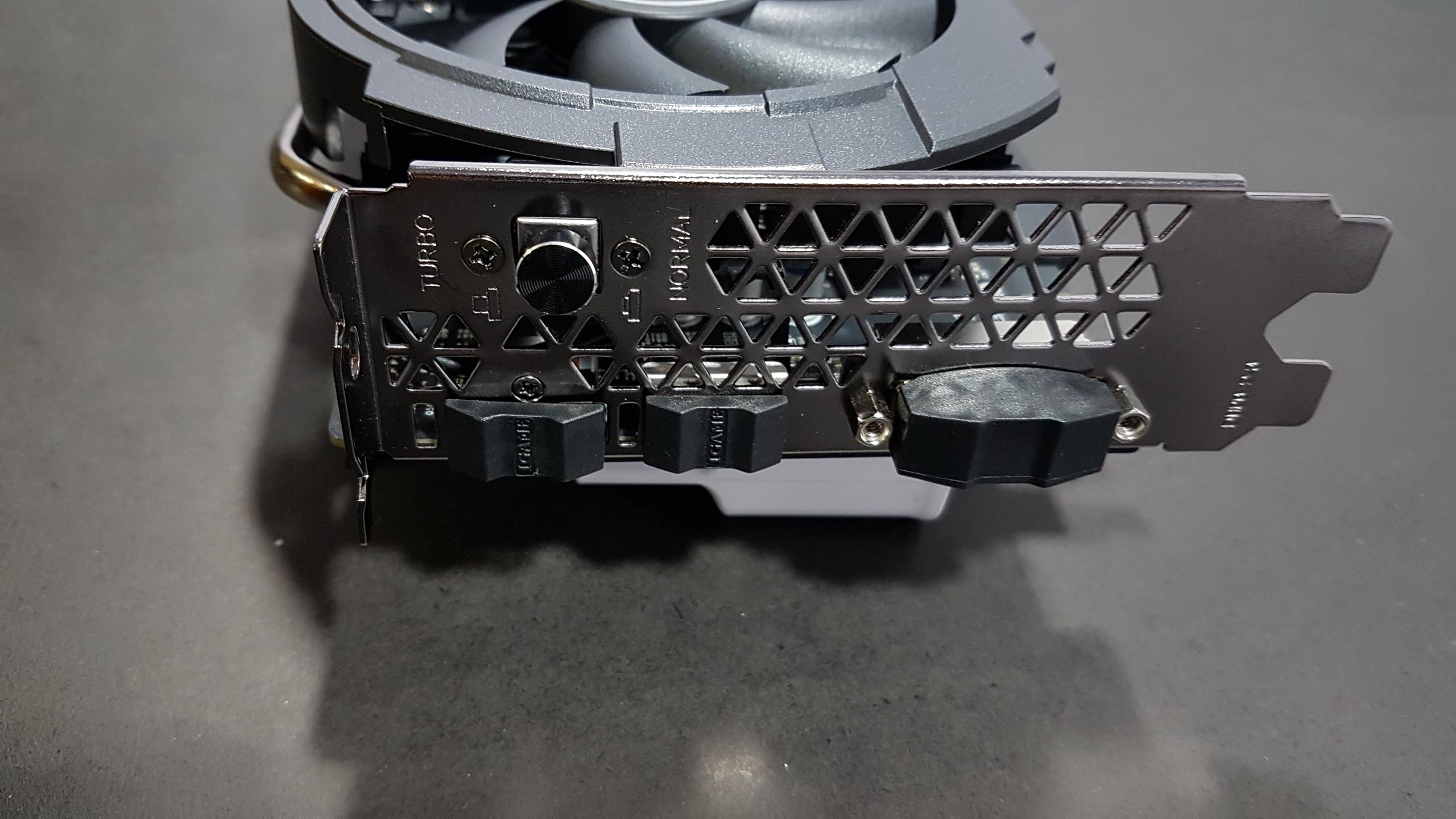 1050ti Review Closer Look front Side Of the Card 