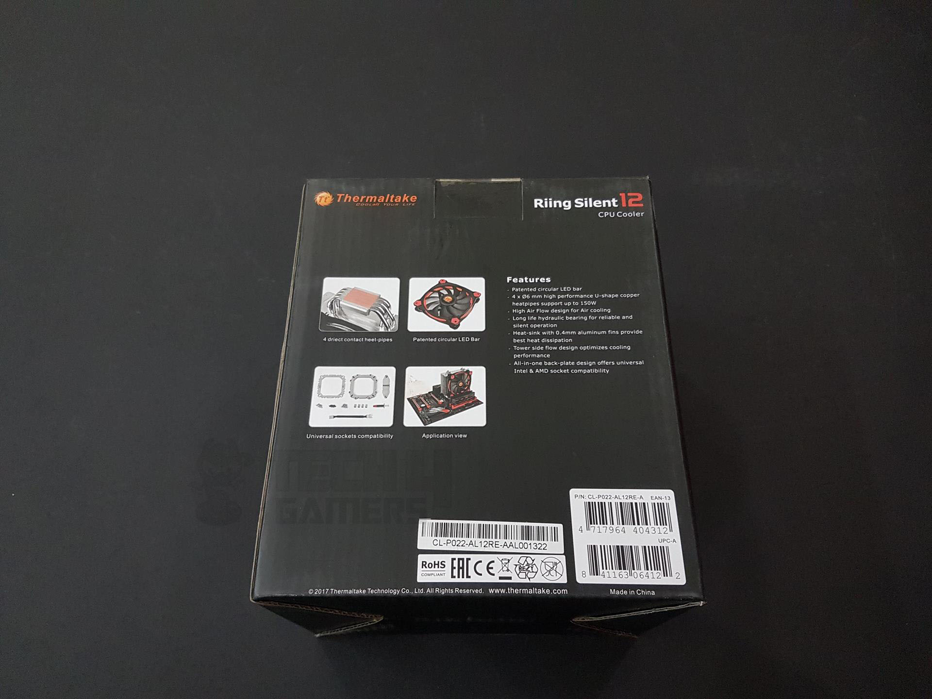 Thermaltake Riing Pro Packed box