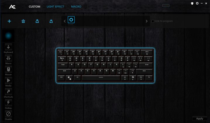 Acgam Ag6x Gaming Keyboard  Software