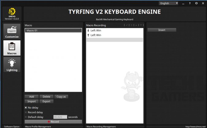 Drevo Tyrfing engine