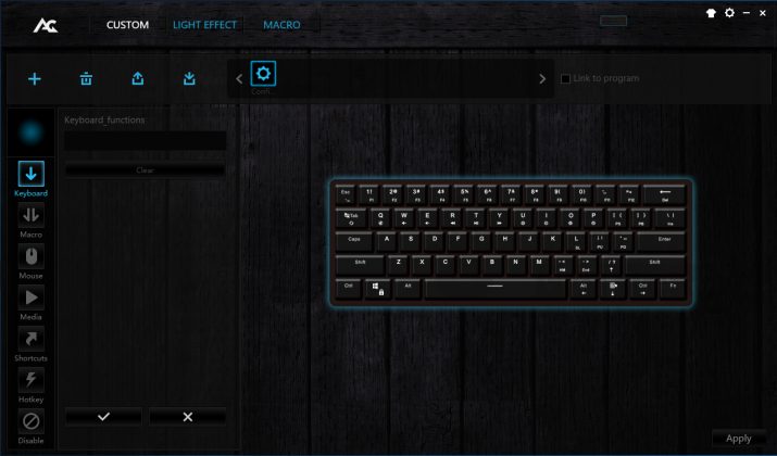 Acgam Ag6x Keyboard  Software