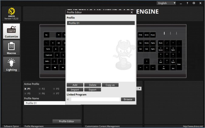 Drevo Tyrfing V2 Software Macro