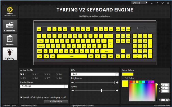 drevo tyrfing 88-key Light