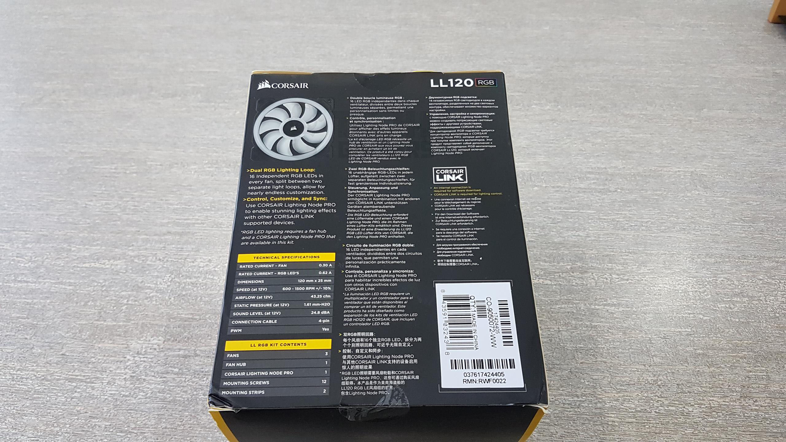 LL120 RGB LED Packaging 