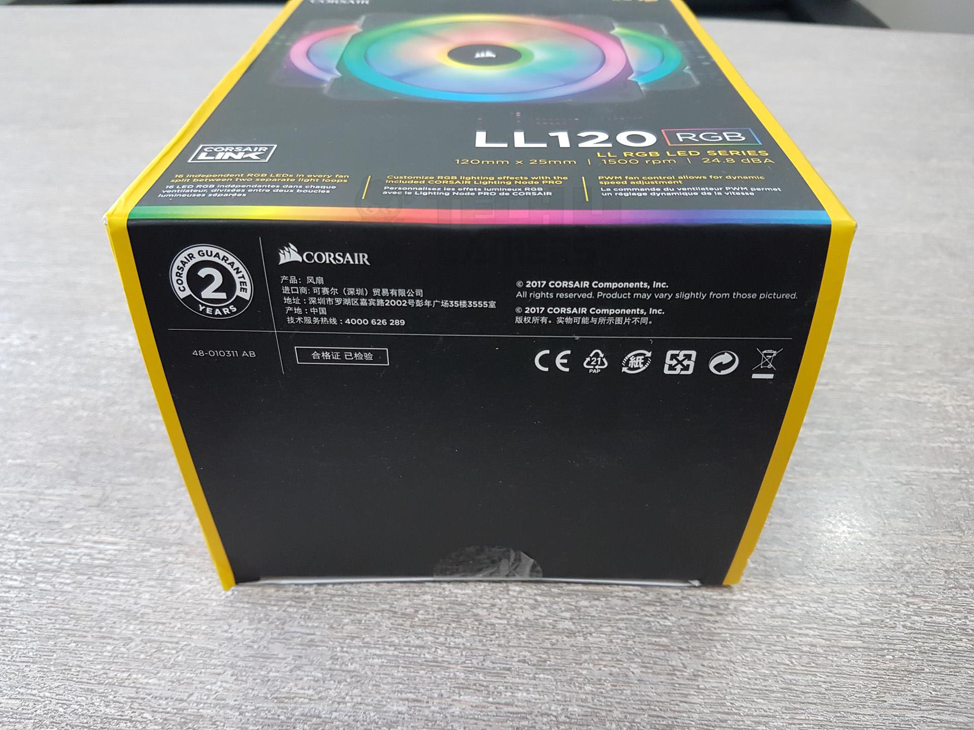 LL120 RGB LED Unboxing