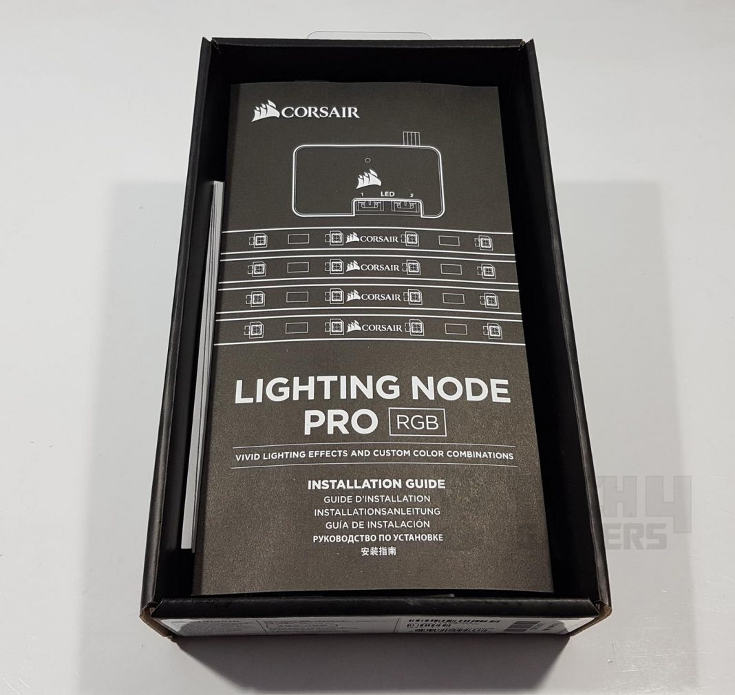 Lighting Node Pro open Packaging