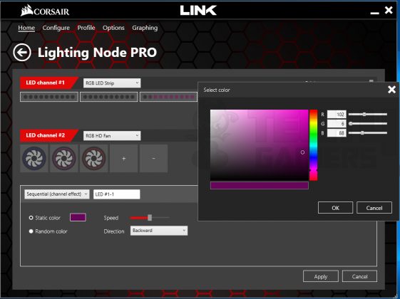 corsair lighting node pro - install