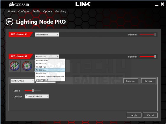 Corsair RGB LED Software Link