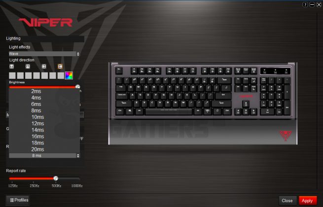 Patriot Viper V760 RGB Mechanical Gaming Keyboard