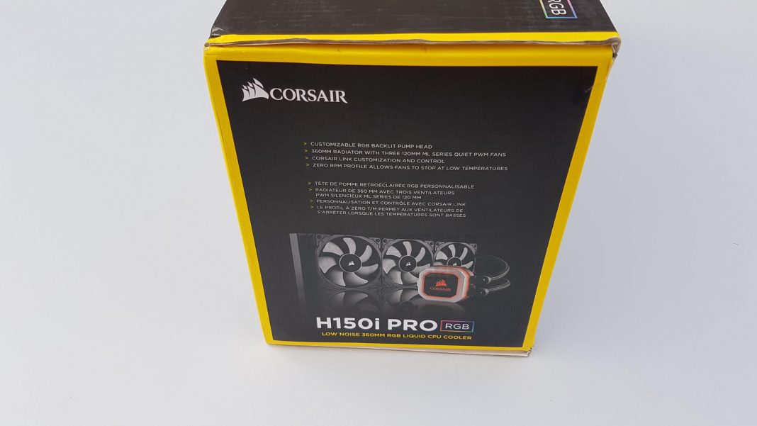 H150i Pro Top Front Side Packaging