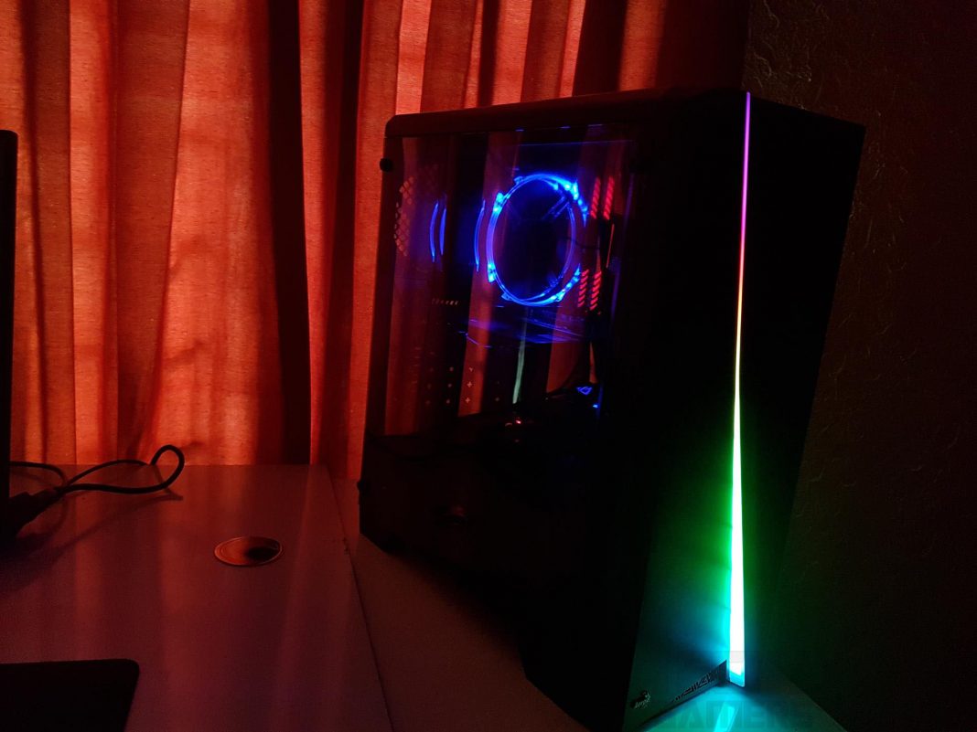 aerocool RGB Blue Lighting