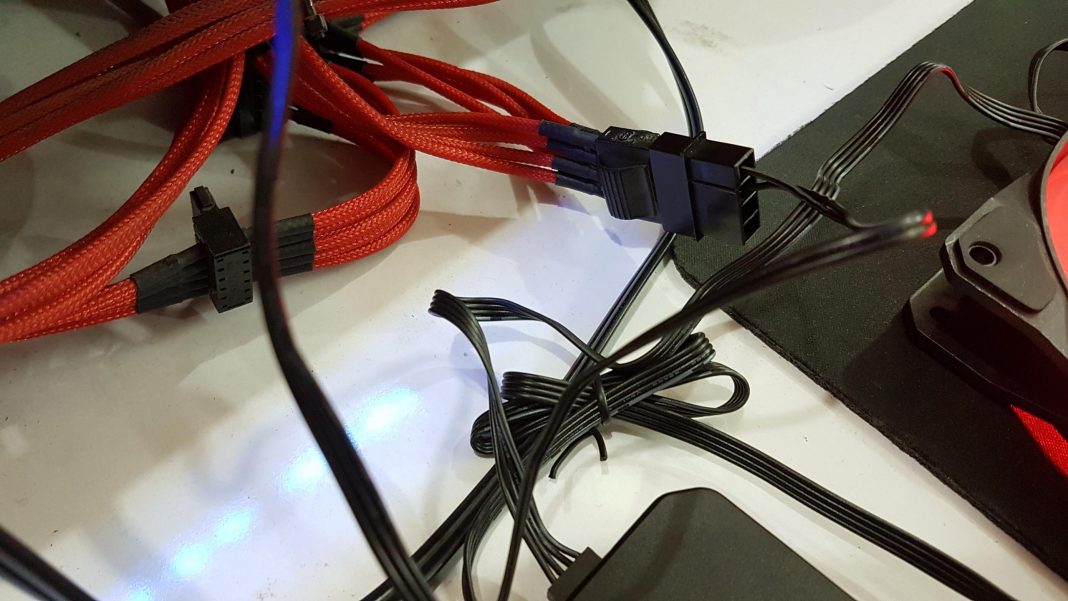 rgb controller hub Wire connect