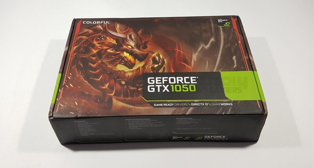 GeForce 1050 Review Packaging