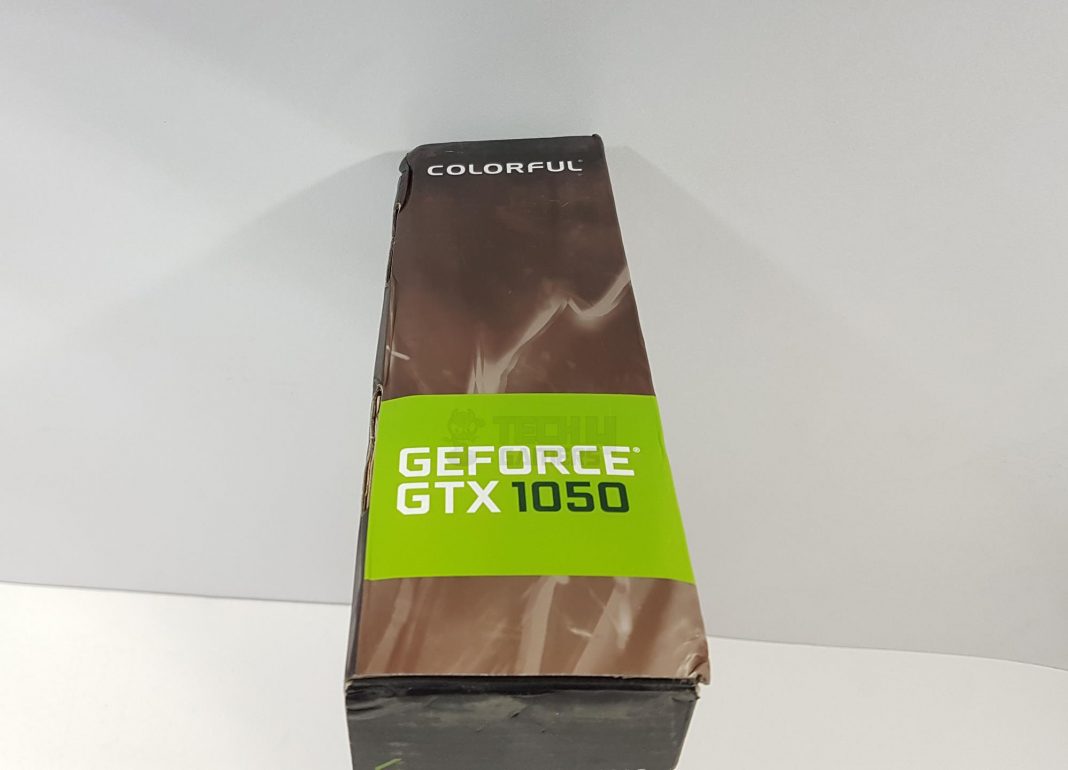 GeForce 1050 Review Left side Packaging