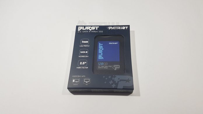 Patriot Memory Burst 120GB SSD Review - Tech4Gamers