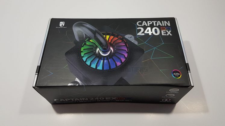deepcool captain 240 ex Packaging and Unboxing
