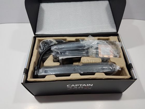 deepcool captain 240 ex open and Unboxing