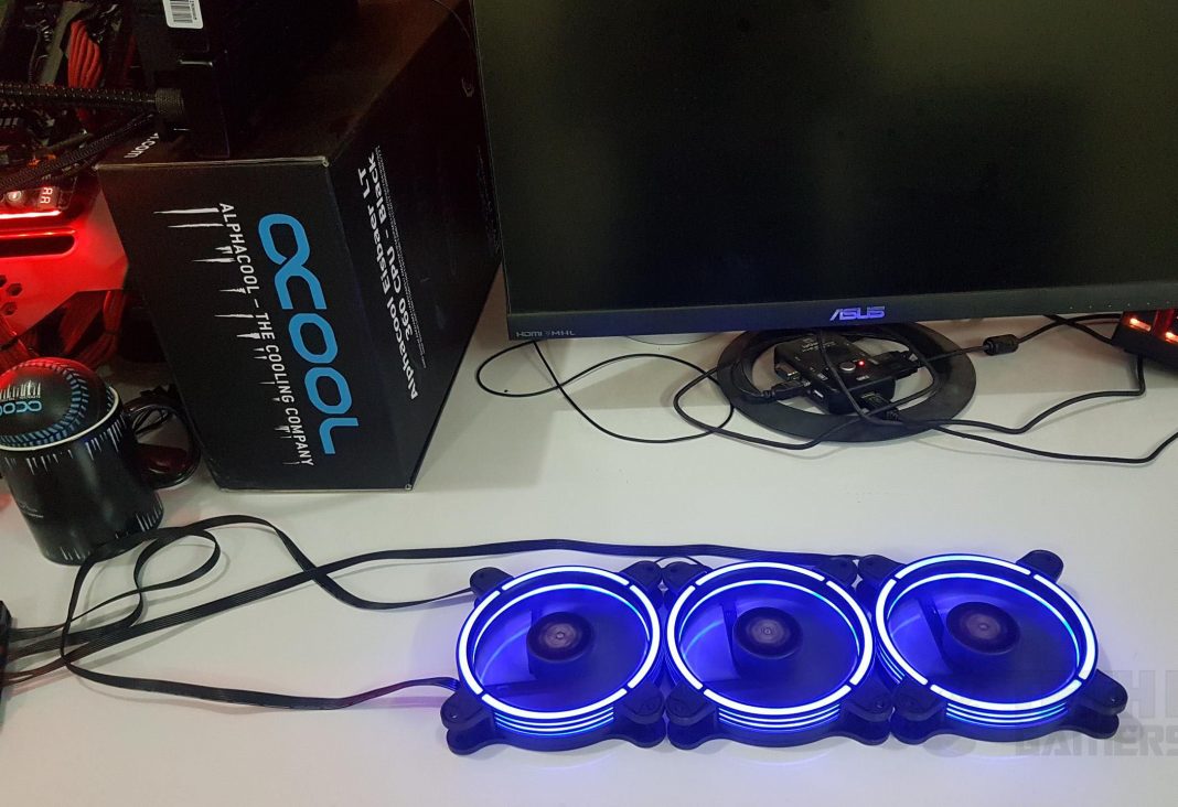 rgb fans 3 pack with cable