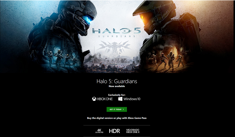 halo 5 guardians buy