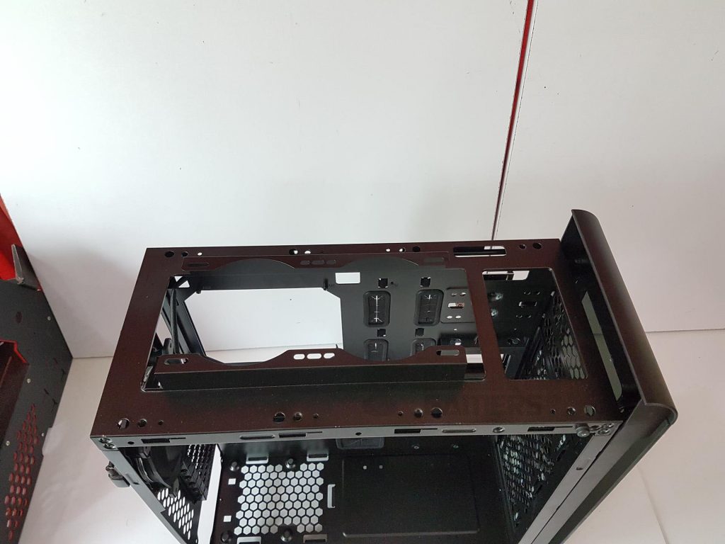 Top panel Removed