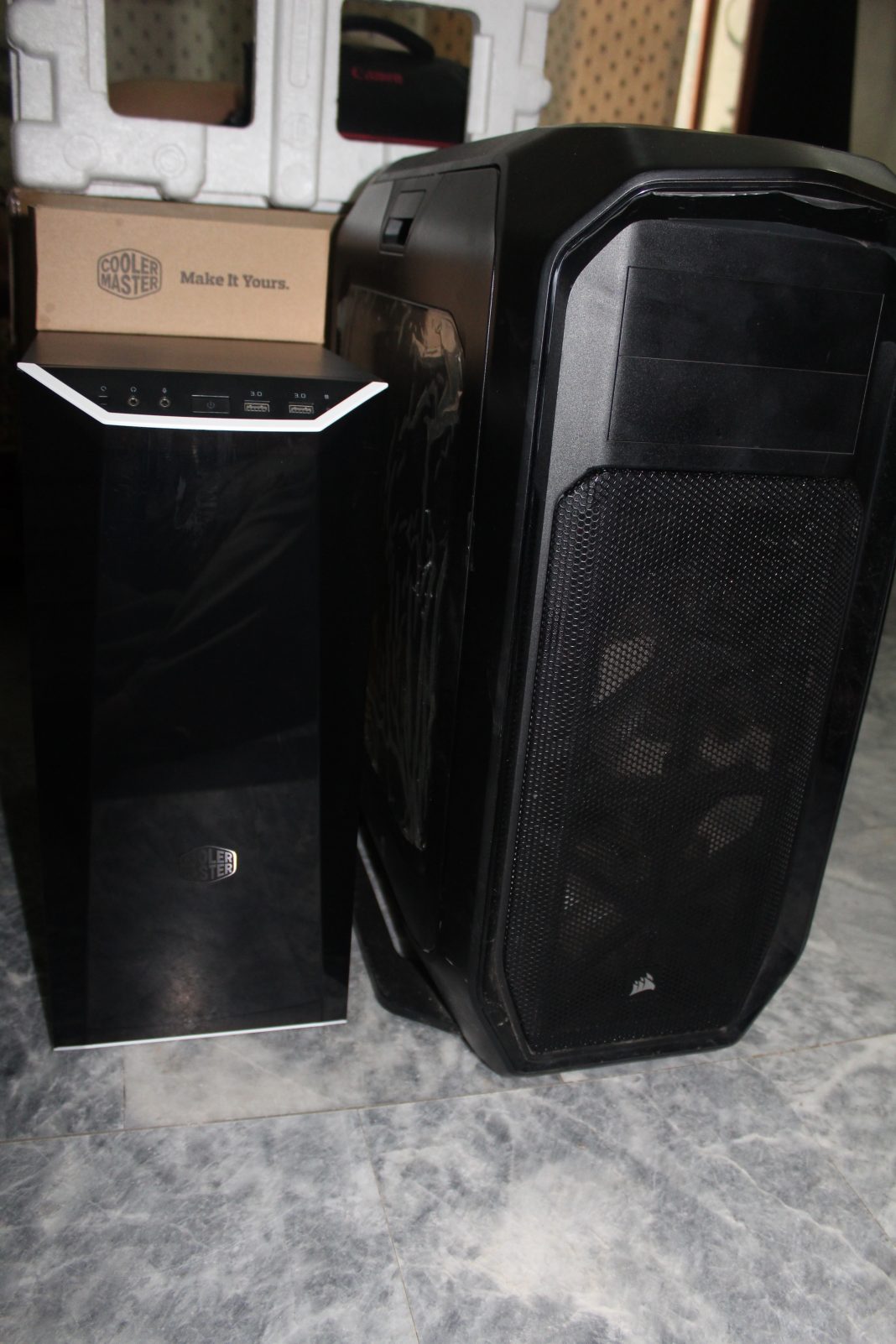 cooler master - masterbox lite 5 rgb atx tower case