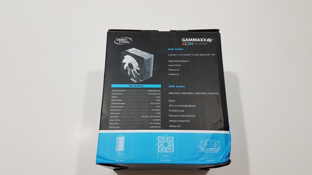  Gammaxx GT Packaging Box