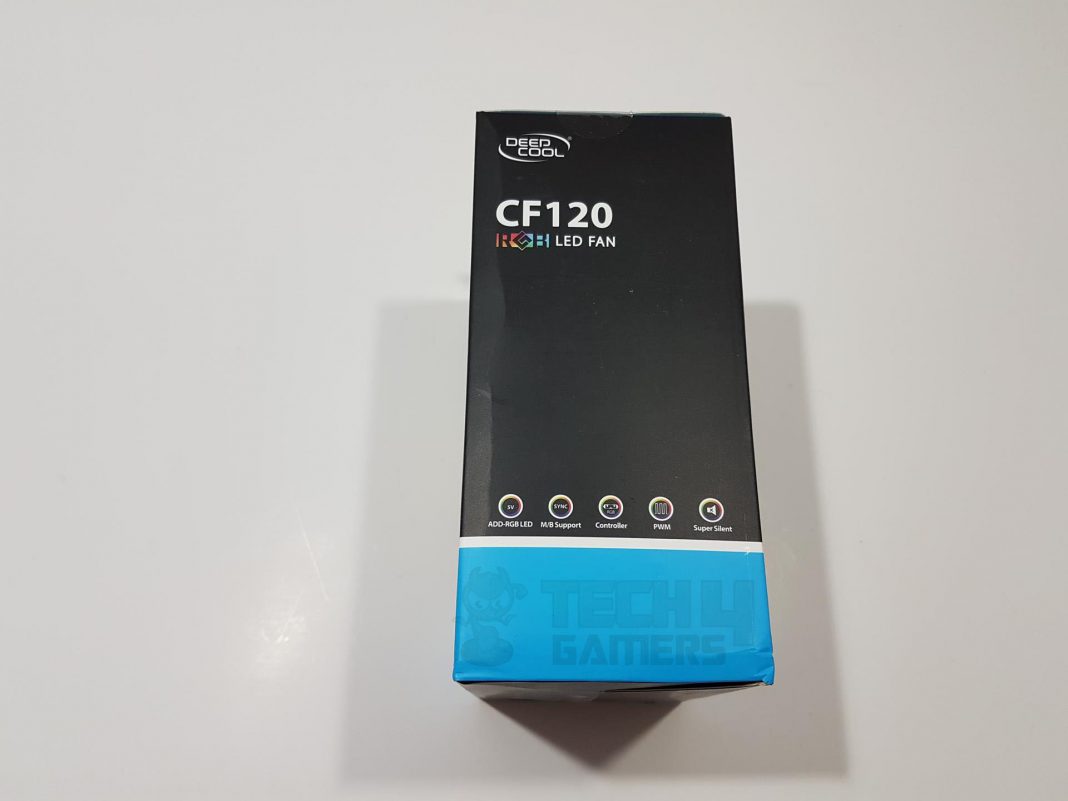 Deepcool CF 140 Review Left side Packaging