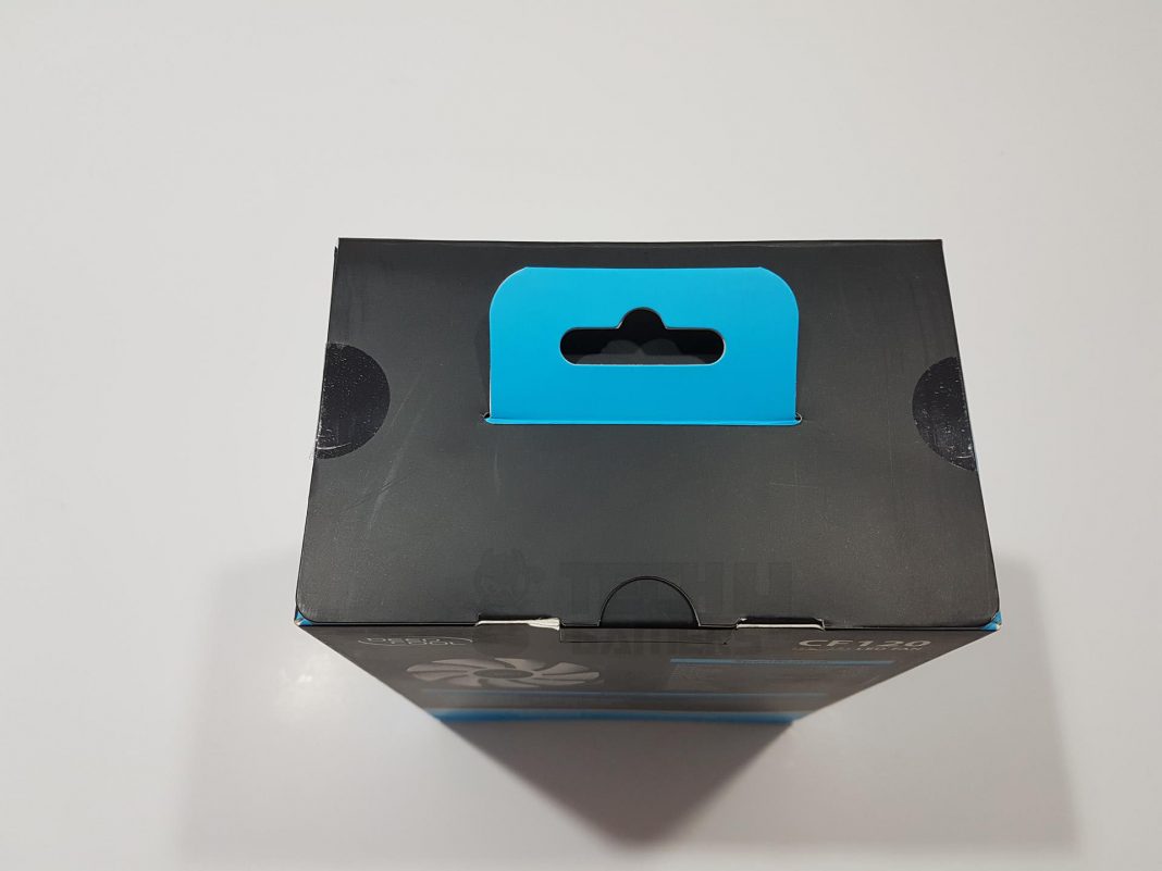 Deepcool CF 140 Review Top Side Packaging