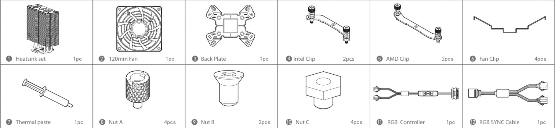 Deepcool Gammaxx GT CPU Air Cooler