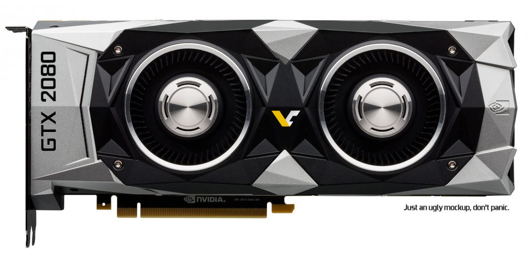 NVIDIA GeForce GTX 2080 Founders Edition would use a dual