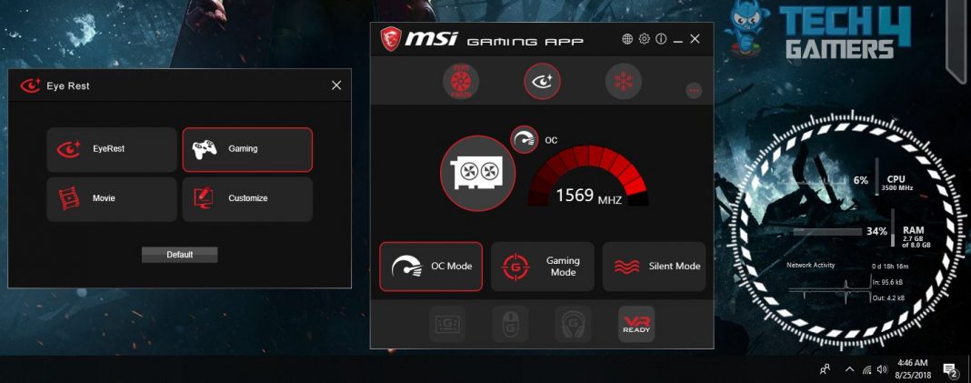 GTX 1060 easy to use software