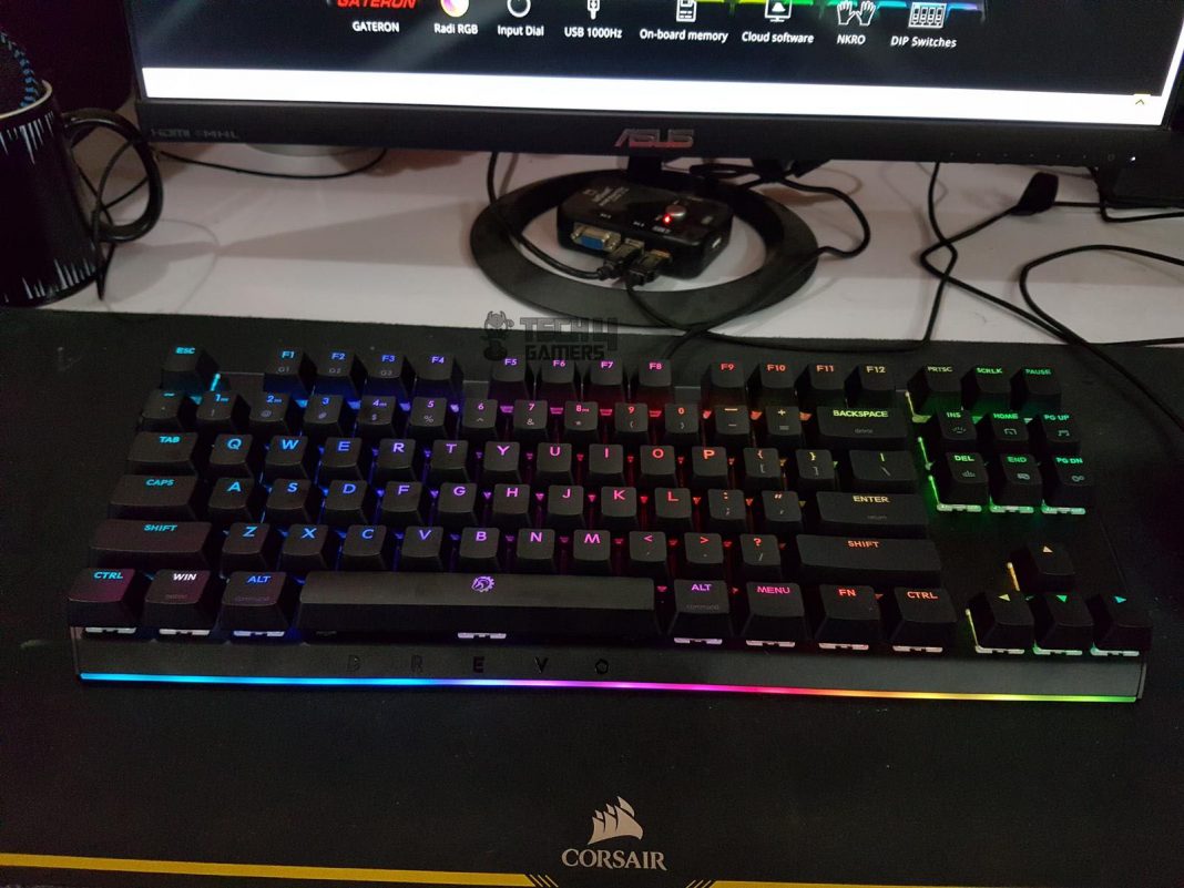 Drevo BladeMaster TE Gaming Mechanical Keyboard RGB Lighting