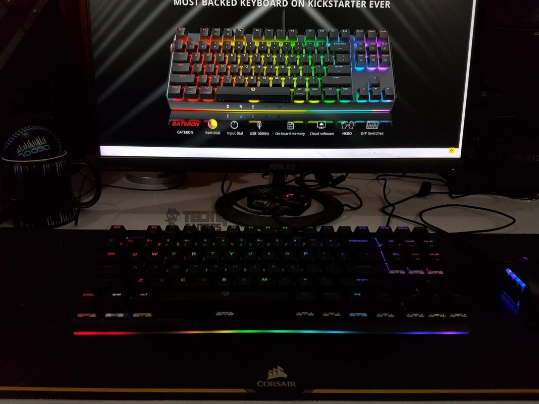 Drevo BladeMaster TE Gaming Mechanical Keyboard RGB Lighting